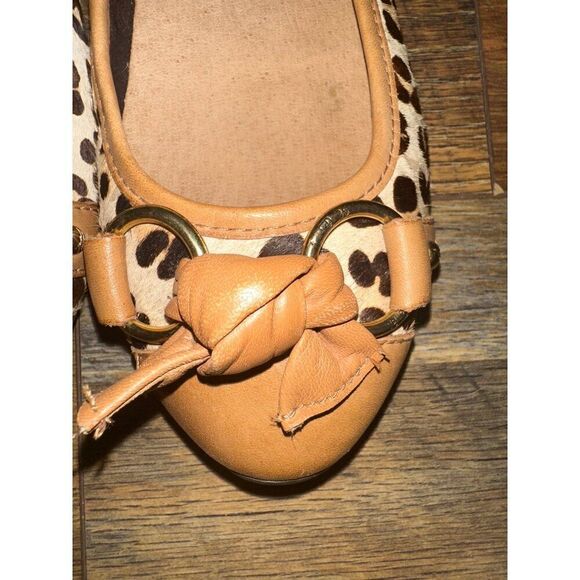 Sperry Top-Sider Kendall Leopard Print Calf Hair Flats Size 6 - Picture 15 of 15